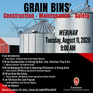 grain bin maintenance webinar promotion